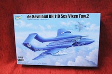 1:48 model kit trombettiere 05808 de Havilland DH.110 Sea Vixen Faw.2 confezione originale