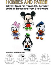 patch baby Paperino Paperina Topolino Pippo Mickey Mouse Donald Duck toppa iron