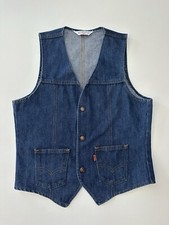Gilet vintage Levis anni '70 Levi’s Orange Tab denim tg. 20 Levi Strauss & Co.