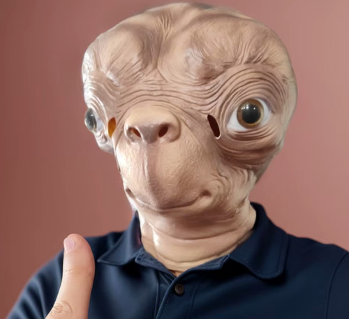 Alien maschera lattice - e.t,