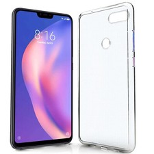 Cover SILICONE MORBIDO SLIM TPU CLEAR per Xiaomi Mi 8 Lite Trasparente