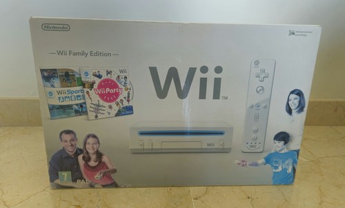 Caja consola nintendo wii - nintendo,