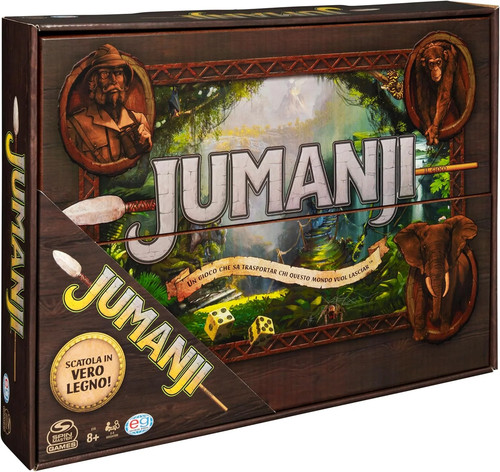 Jumanji gioco legno - jumanji, il