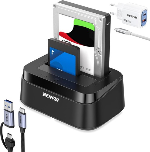 Dual bay hard - drive, docking