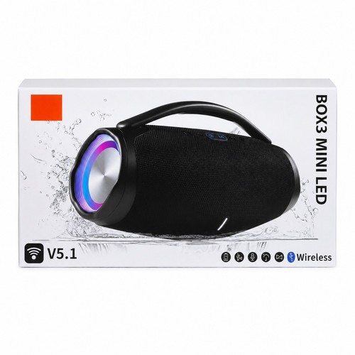Box3 mini led wireless boombox - mini,