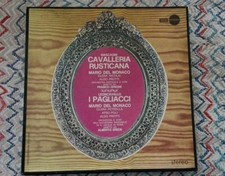 Cofanetto Cavalleria Rusticana Pagliacci box 3 dischi lp, decca eclipse