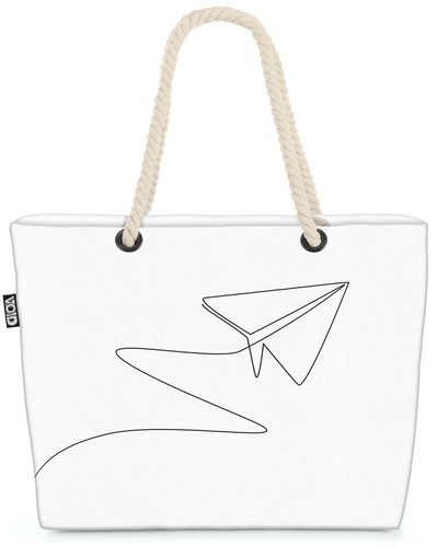 Origami grafica aviatore beach