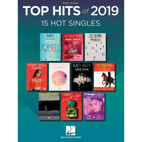 Easy piano top hits del - piano,