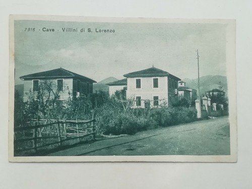 Cartolina cave villino - cartolina, san