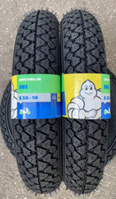 COPPIA PNEUMATICI 3.50 10 56J MICHELIN S83 PIAGGIO VESPA PX PE 125…GOMME Dot2025