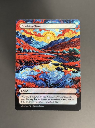 Mtg scalding tarn van gogh - mtg,