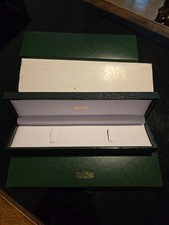 Paul Picot  Vintage green box for leather strap models with outer box good 