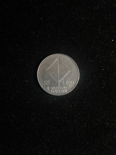 100 lire guglielmo marconi - 100,
