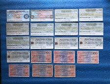 19 Miniassegni lire 100