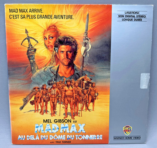 Film laserdisc mad max - ld,