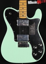 Fender Vintera 70s II Telecaster Tele Deluxe Surf Green Chitarra elettrica