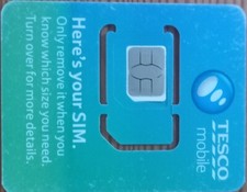 Scheda sim tescomobile - sim, 2023