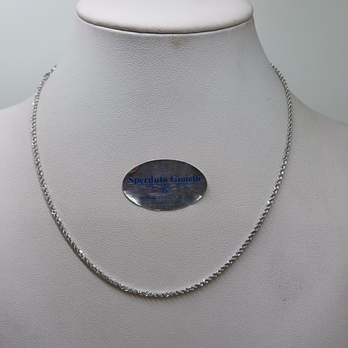 Collana unisex maglia fune - collana,