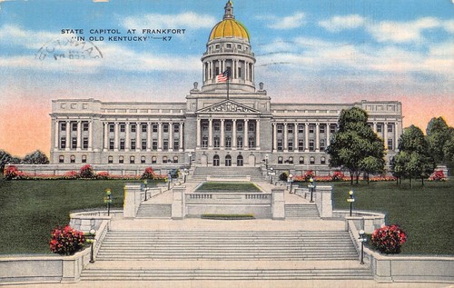 Cartoline kentucky frankfort - cartoline,