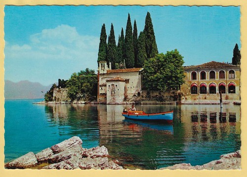 Cartolina italia lago - italia, di