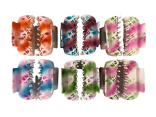 12 PINZE MOLLETTE FERMAGLI PER CAPELLI LETTERE FERMAGLIO PINZA MOLLETTONE CM 9