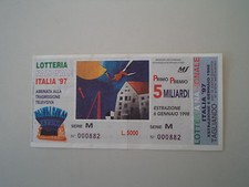 - BIGLIETTO DELLA LOTTERIA