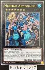 Carte YU-GI-OH! MERMAIL ABYSSGAIOS RA04-EN065 QCSR NEUF