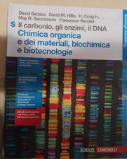IL CARBONIO, GLI ENZIMI, IL DNA S. CHIMICA ORGANICA... - D.SADAVA - ZANICHELLI