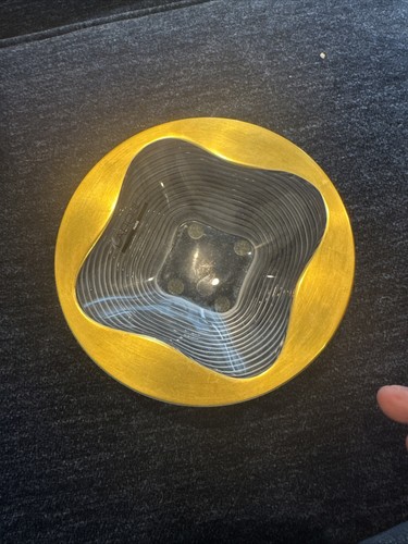 Lalique cristallo coupelle - lalique, 5"