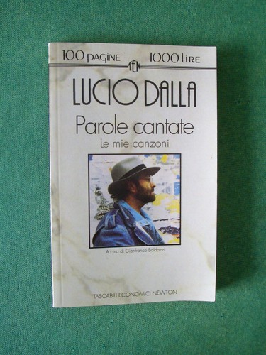 Parole cantate mie canzoni - cantate, le
