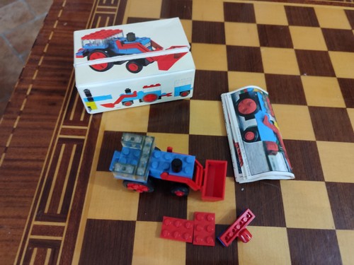 Lego vintage 604 - lego, ruspa