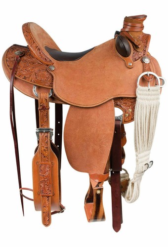 Fork premium western leather - premium,