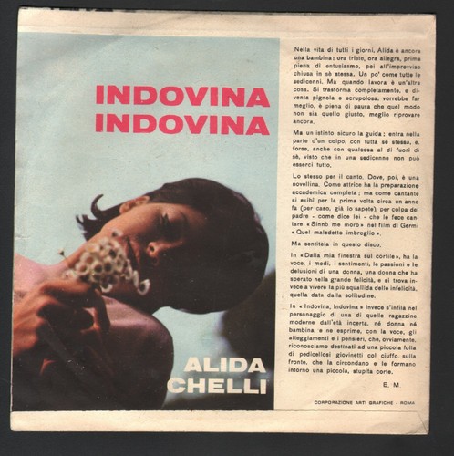 Alida chelli dalla finestra - alida,