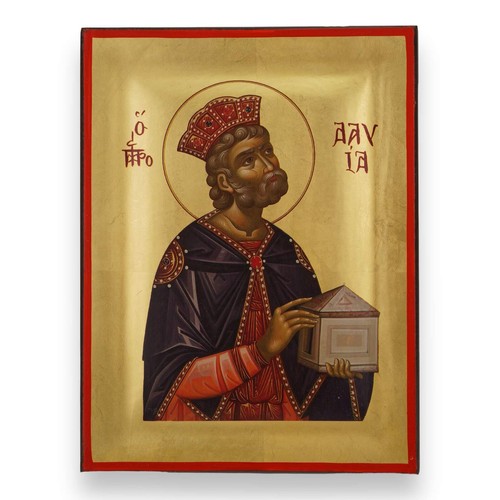 Icona del santo profeta - del, re