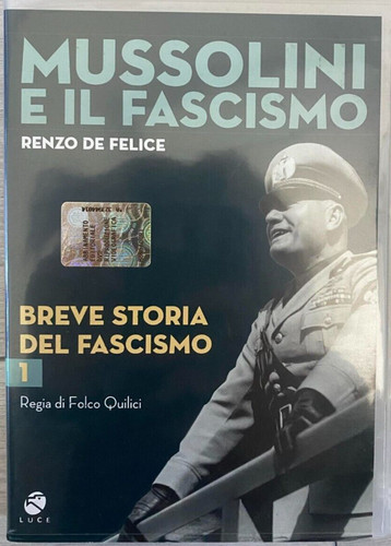 Mussolini fascismo - e, il