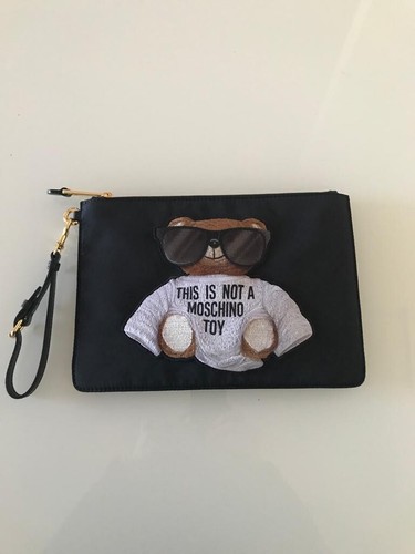 Pochette moschino nera - moschino, in