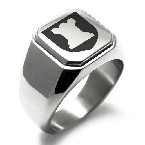 Anello uomo scudo stemma - uomo,