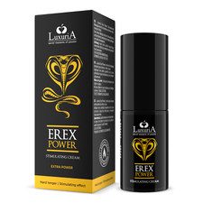 Crema per Erezione Forte Pene XXL Tonificante Luxuria Erex Power 30 ml energetic