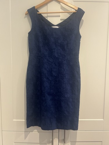 Abito jacquard iblues blu navy - abito,