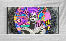 Quadro moderno dipinto a mano