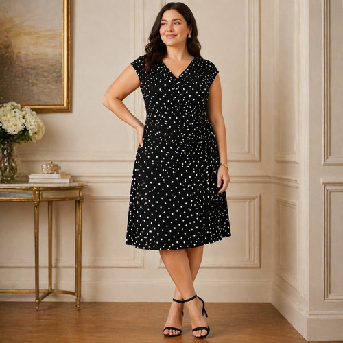Abito midi lauren - lauren,