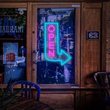 Insegna Luminosa LED Freccia