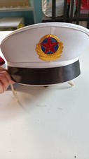 cappello da marinaio berretto ammiraglio marina nave per carnevale leggero nuovo