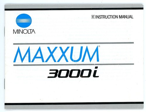 Minolta fotocamera manuale - manuale, di