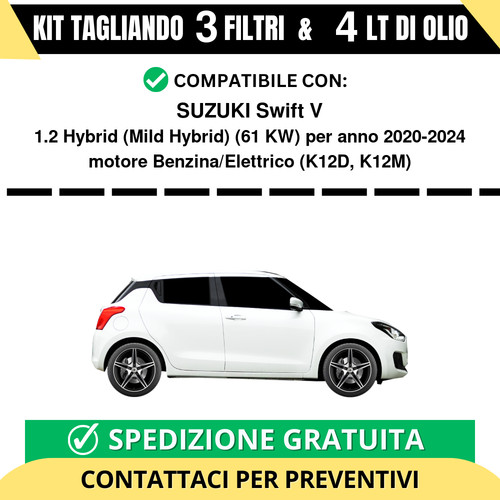 Tagliando per suzuki swift - tagliando,