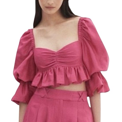 Blusa alemais rosa - blusa, con