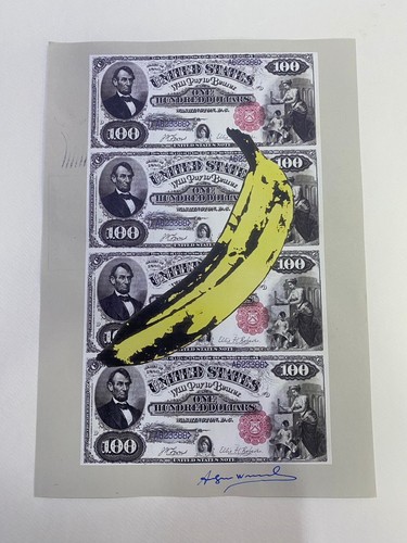 Andy warhol serigrafia foglio - serigrafia,