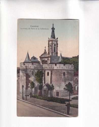 G808 cartolina cambrai porte - cartolina,,