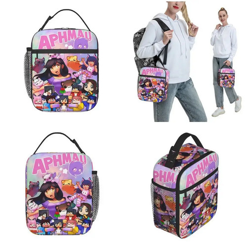 Borsa pranzo isolata bambina