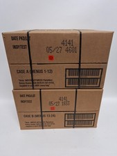 US MRE Set Cartone A+B 2027 Insp Date, Bundle con Menù 1-24
